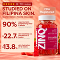 ZINQ Glutathione + Marine Collagen Gummies — 60 Gummies